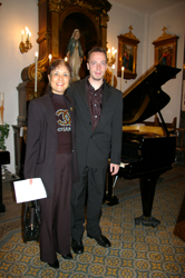 Péter Toth mit Yumiko Hertelendy