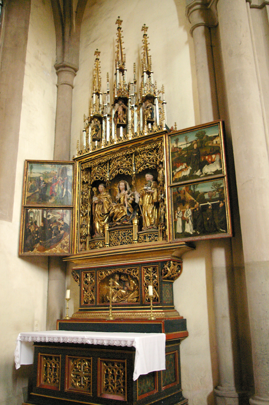 Sp�tgotischer Bernadi-Altar