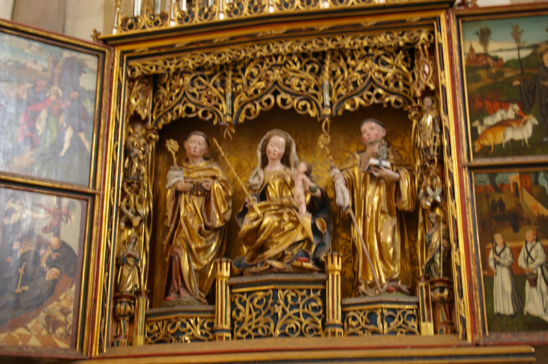 Sp�tgotischer Bernadi-Altar