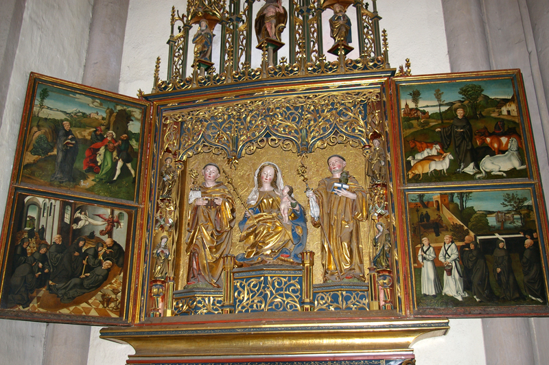 Sp�tgotischer Bernadi-Altar
