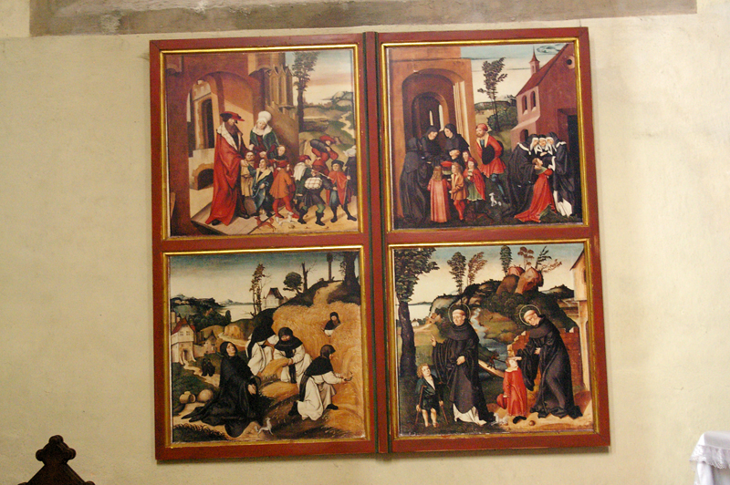 Sp�tgotischer Bernadi-Altar, geschlossen
