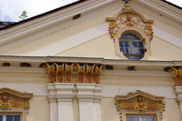 Fassade im Abteinhof