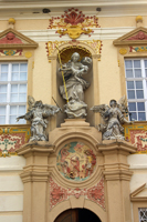 Fassade im Abteinhof