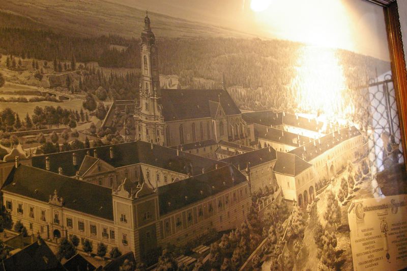 Zisterzienserstift Zwettl anno 1908 - Detailansicht