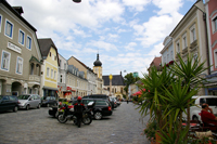 Waidhofen - Blick Richtung Stadtpfarrkirche