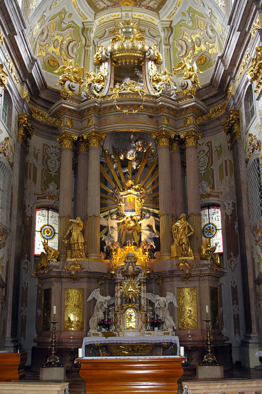 Sonntagberg - Melchior Hefeles Hochaltar mit Gnadenbild