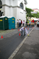 Oliver und der Kampf mit dem Ball