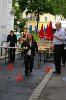 Verena startet in den Bewerb