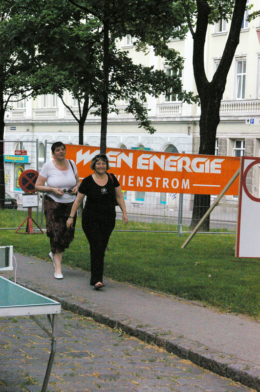Hoher Besuch am G�rtel