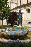 Moses Brunnen beim Dom